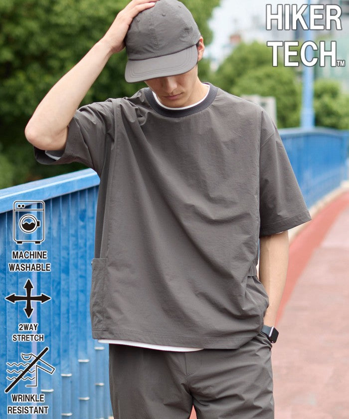 コーエン coen ハイカーテックライトウェイトTシャツ （DK.GRAY） DK.GRAY