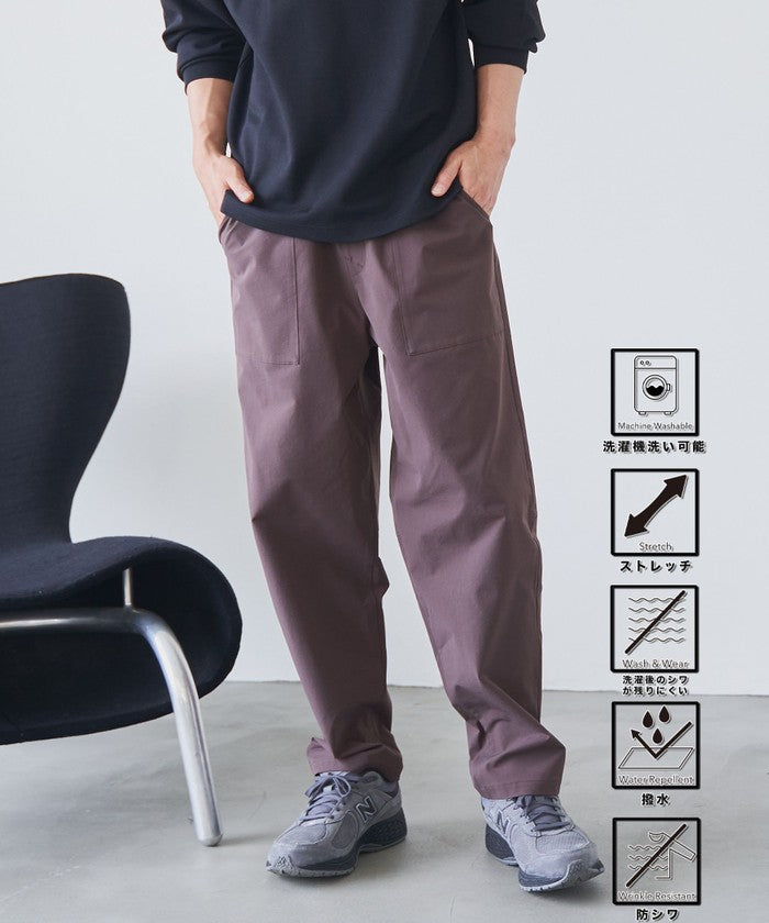 コーエン coen ハイカーテックイージーパンツ （DK.BROWN） DK.BROWN