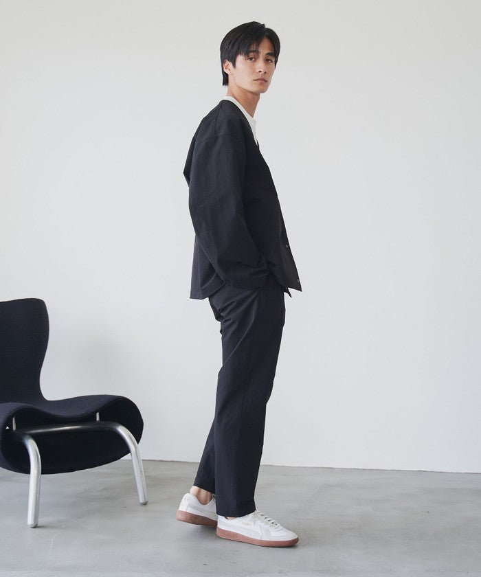 コーエン coen ハイカーテックスリムパンツ【防シワ/ストレッチ/撥水/ウォッシャブル】 （BLACK） BLACK