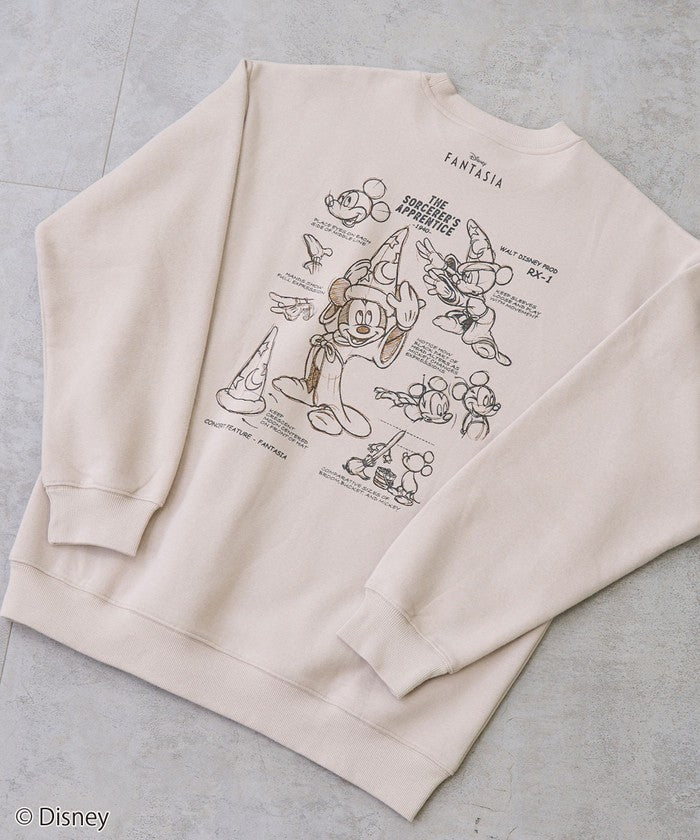 『FANTASIA（ファンタジア）』ヴィンテージライクスウェット NATURAL