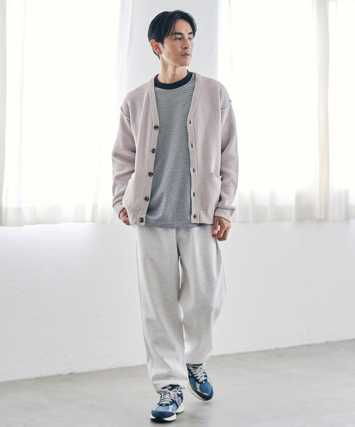 ソフトタッチモールニットカーディガン TURQUOISE