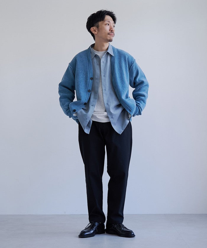 ソフトタッチモールニットカーディガン TURQUOISE