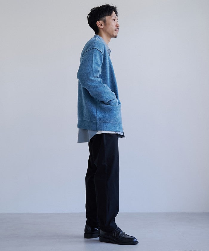 ソフトタッチモールニットカーディガン TURQUOISE