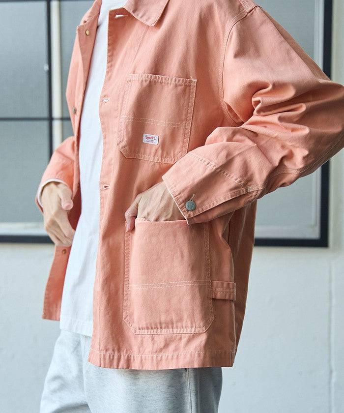 コーエン coen SMITH’S（スミス）別注 ヴィンテージライクジャケット （LT.BLUE） LT.BLUE