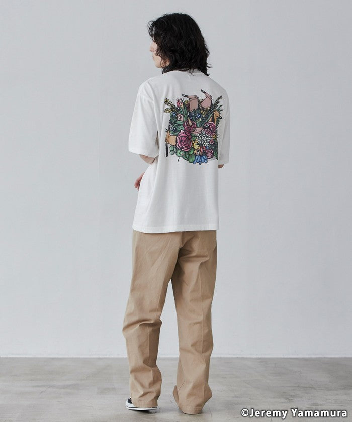 Jeremy Yamamura × Cohen Graphic Print T-Shirt