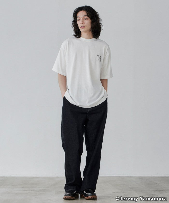 Jeremy Yamamura × Cohen Graphic Print T-Shirt