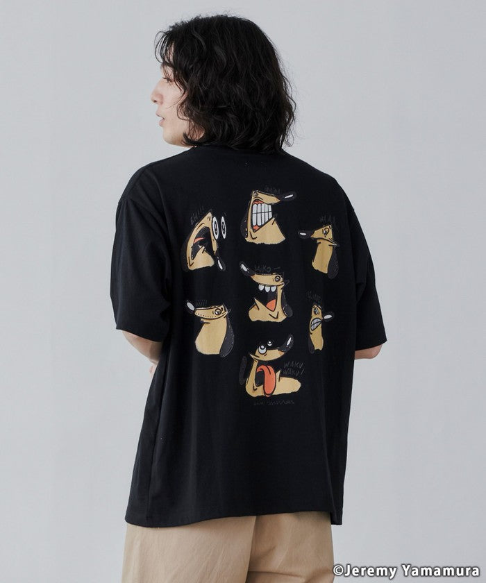 Jeremy Yamamura × Cohen Graphic Print T-Shirt