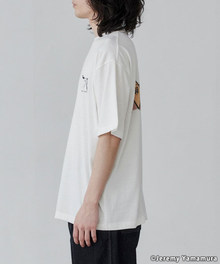 Jeremy Yamamura × Cohen Graphic Print T-Shirt