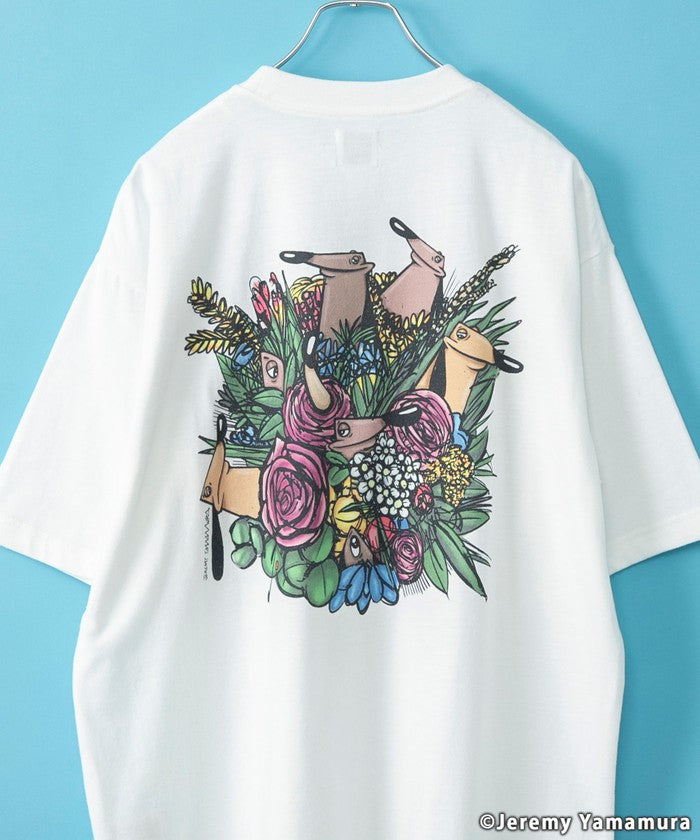 Jeremy Yamamura × Cohen Graphic Print T-Shirt