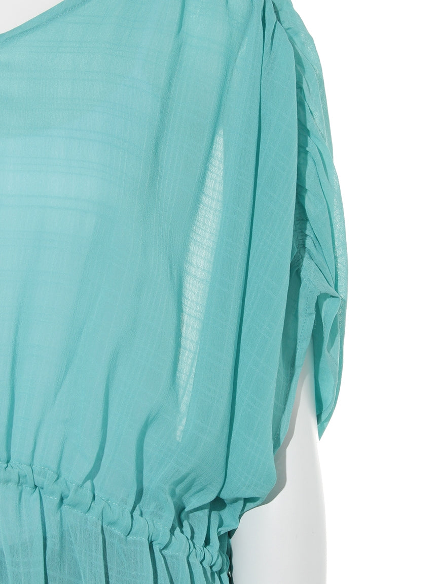 コーエン coen シャドーチェック ロング ブラウス （OFF） OFF