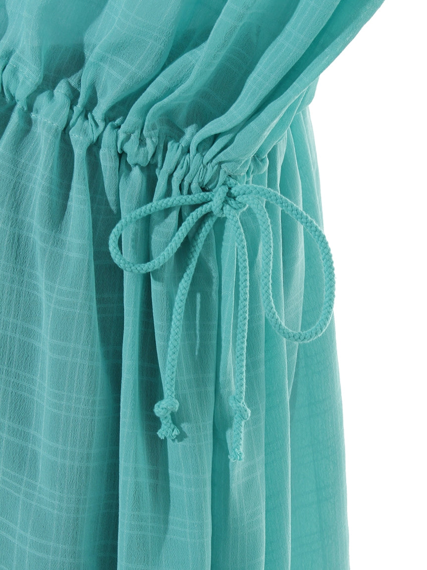 コーエン coen シャドーチェック ロング ブラウス （OFF） OFF