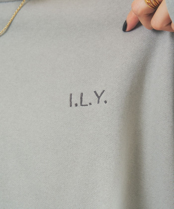 USAコットンCVC裏毛BIO刺繍スウェット