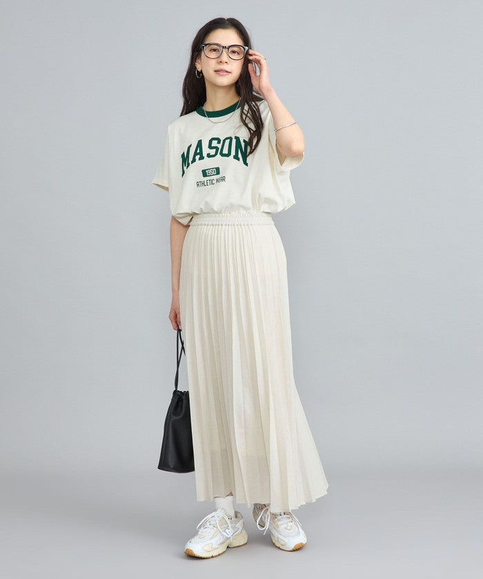 MASON別注フットボールロゴTシャツ