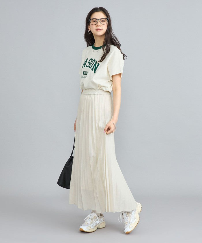 MASON別注フットボールロゴTシャツ
