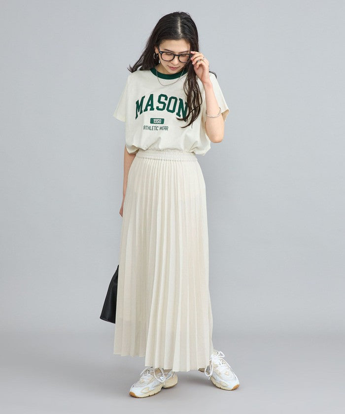 MASON別注フットボールロゴTシャツ