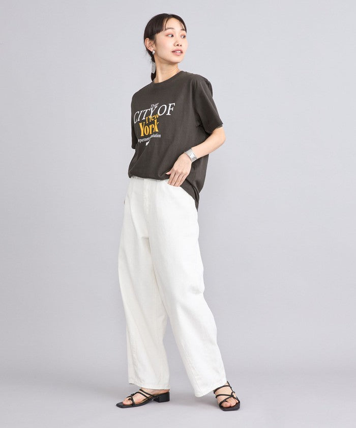 ROCK STANLEY別注NYCロゴプリントTシャツ