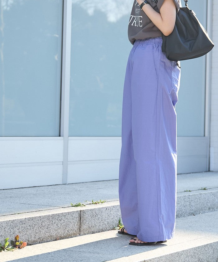 【WEB限定】Dickiesコットンダンプワイドパンツ