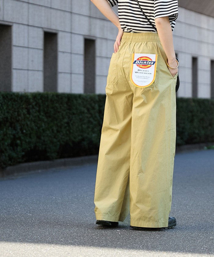 【WEB限定】Dickiesコットンダンプワイドパンツ