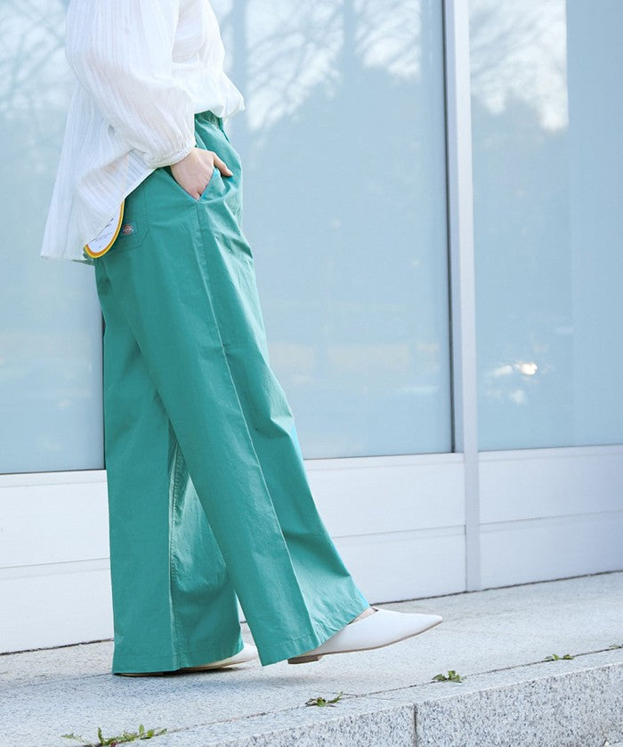 【WEB限定】Dickiesコットンダンプワイドパンツ
