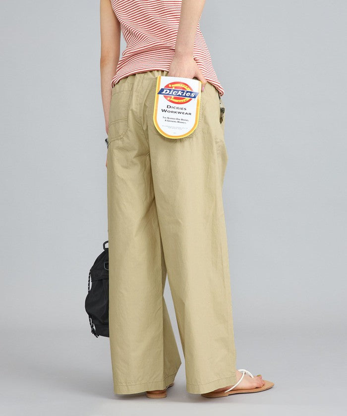 【WEB限定】Dickiesコットンダンプワイドパンツ
