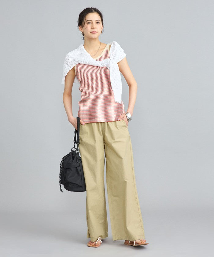 【WEB限定】Dickiesコットンダンプワイドパンツ
