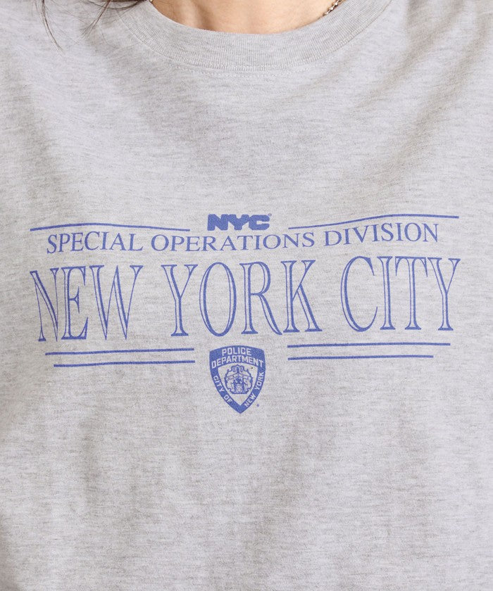 ROCK STANLEY別注NYCロゴプリントロンT