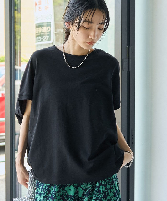 SARAH TWISTドルマンコクーンプルオーバー