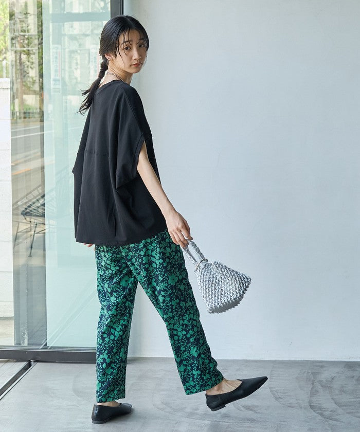 SARAH TWISTドルマンコクーンプルオーバー