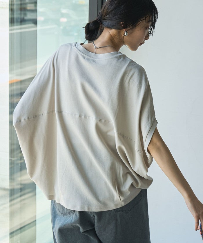 SARAH TWISTドルマンコクーンプルオーバー