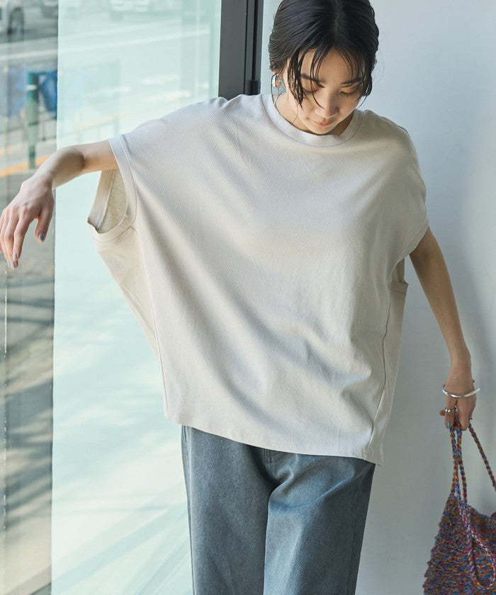 SARAH TWISTドルマンコクーンプルオーバー