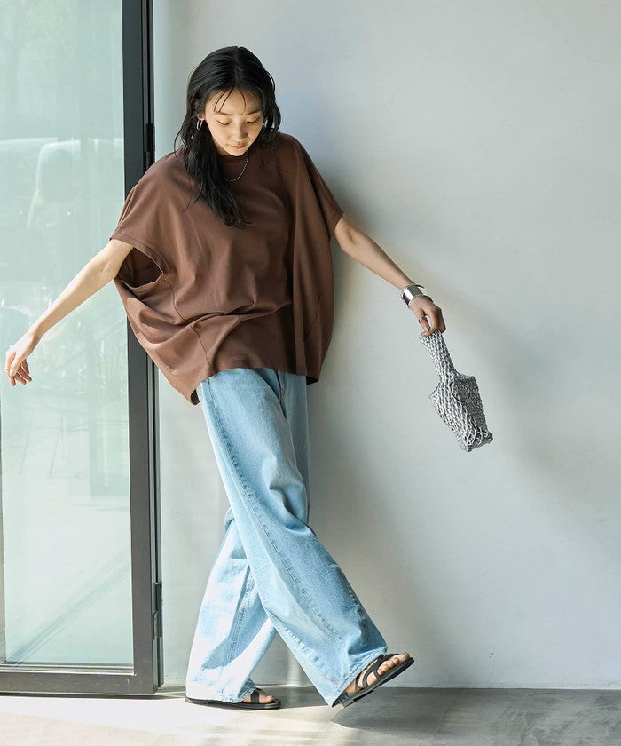SARAH TWISTドルマンコクーンプルオーバー
