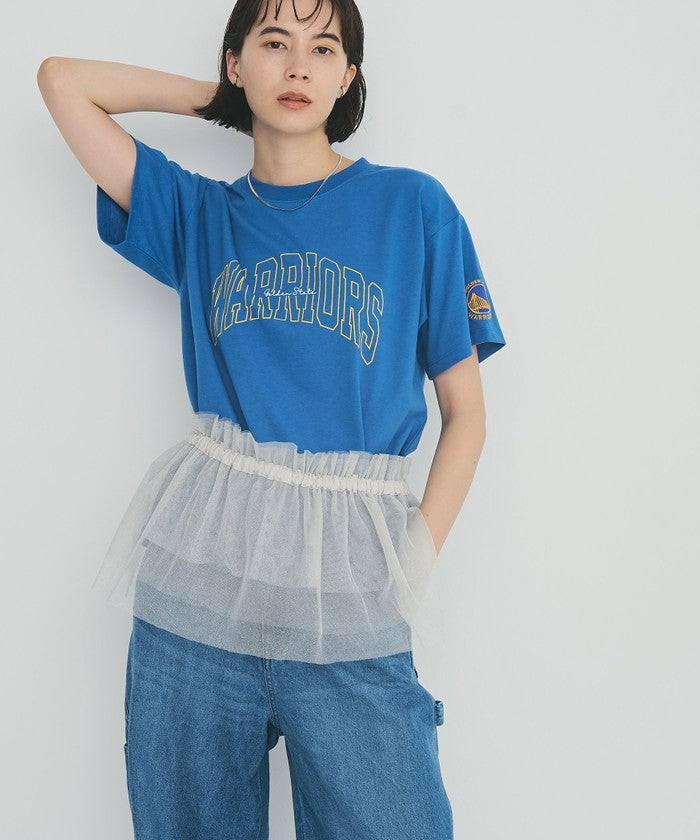 マルチWAYラメチュールフリルカラートップス