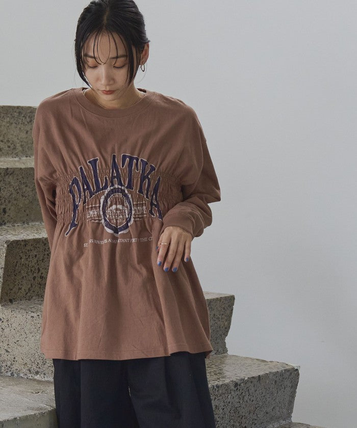 【WEB限定】天竺シャーリングロゴTシャツ