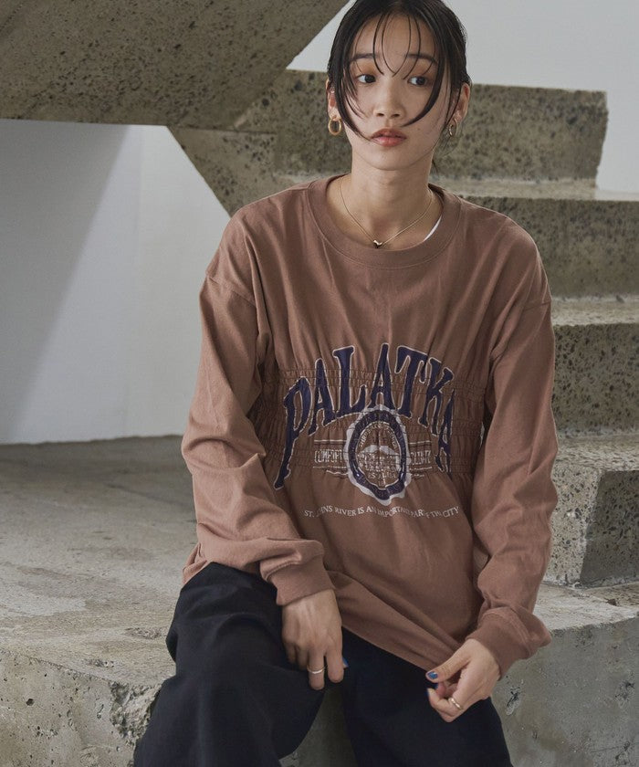 【WEB限定】天竺シャーリングロゴTシャツ