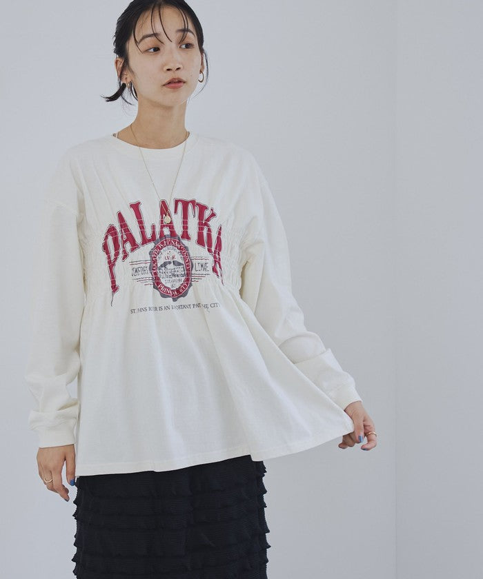 【WEB限定】天竺シャーリングロゴTシャツ