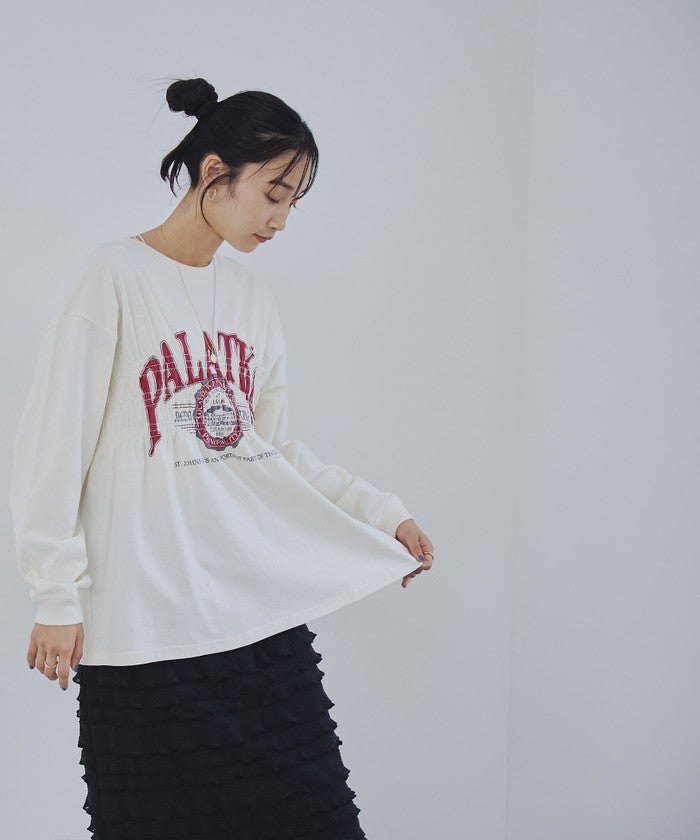 【WEB限定】天竺シャーリングロゴTシャツ