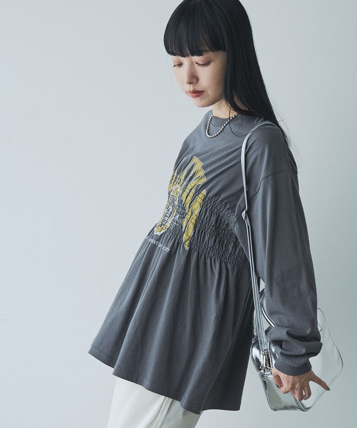 【WEB限定】天竺シャーリングロゴTシャツ
