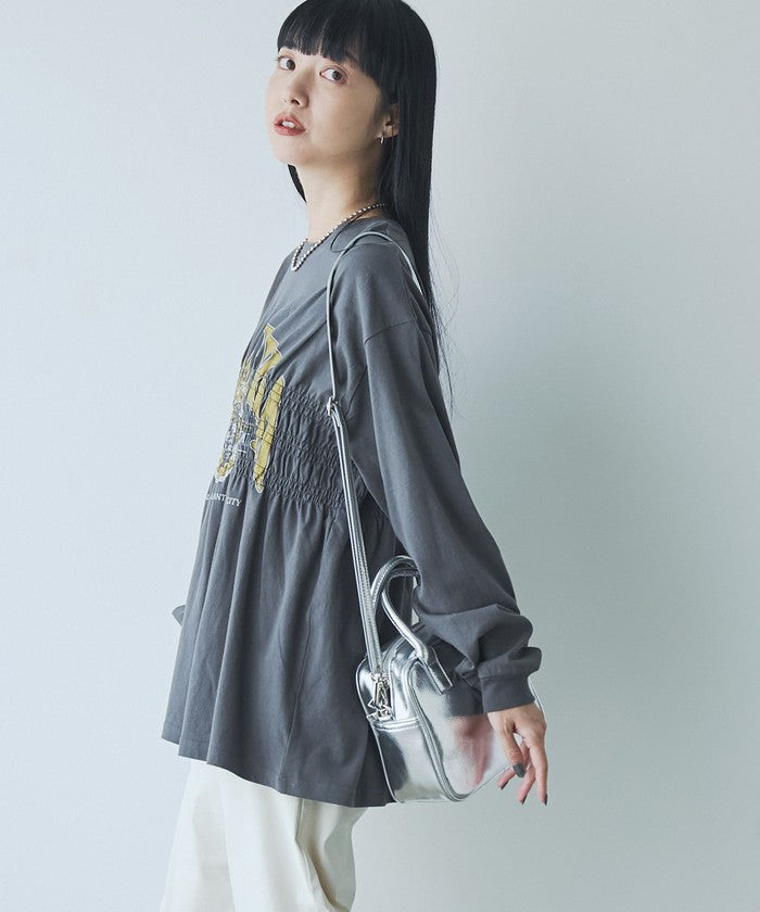 【WEB限定】天竺シャーリングロゴTシャツ
