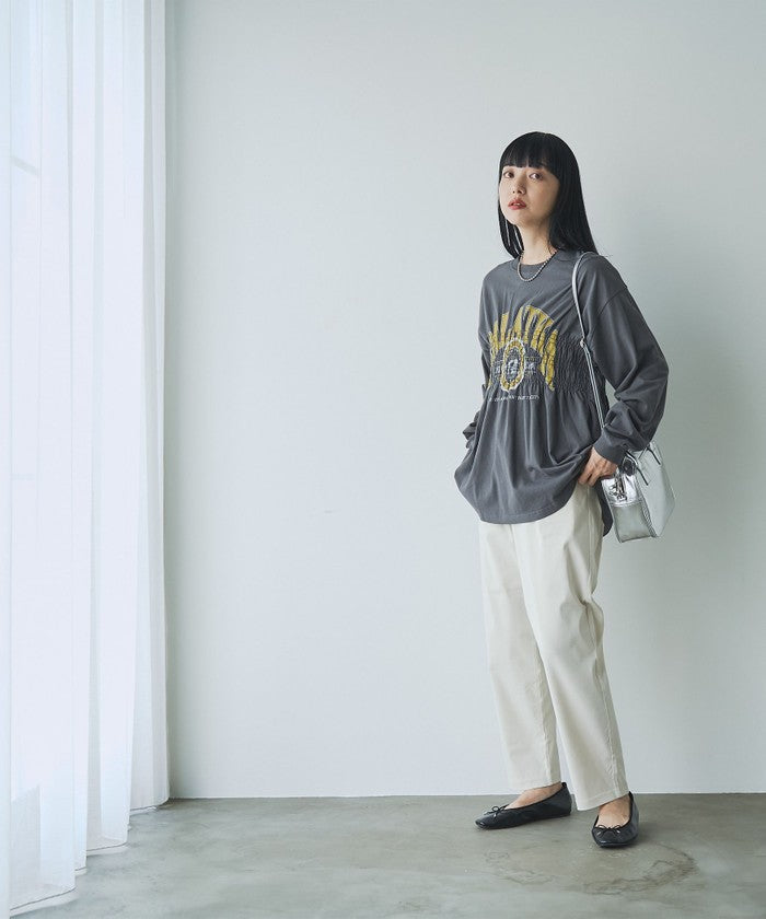 【WEB限定】天竺シャーリングロゴTシャツ