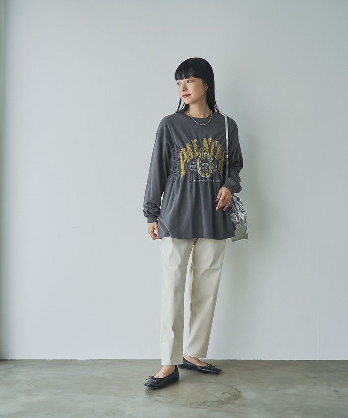 【WEB限定】天竺シャーリングロゴTシャツ