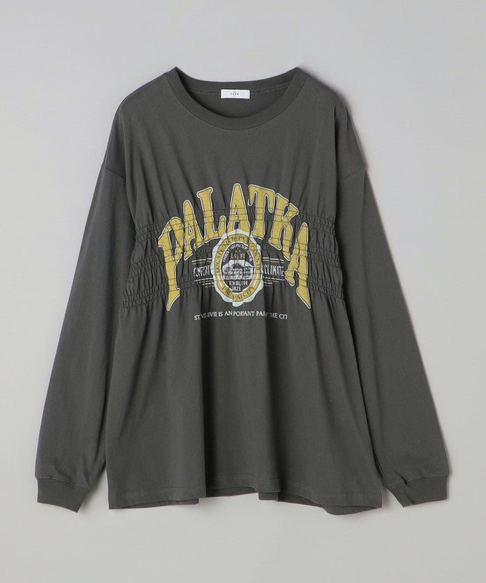 【WEB限定】天竺シャーリングロゴTシャツ