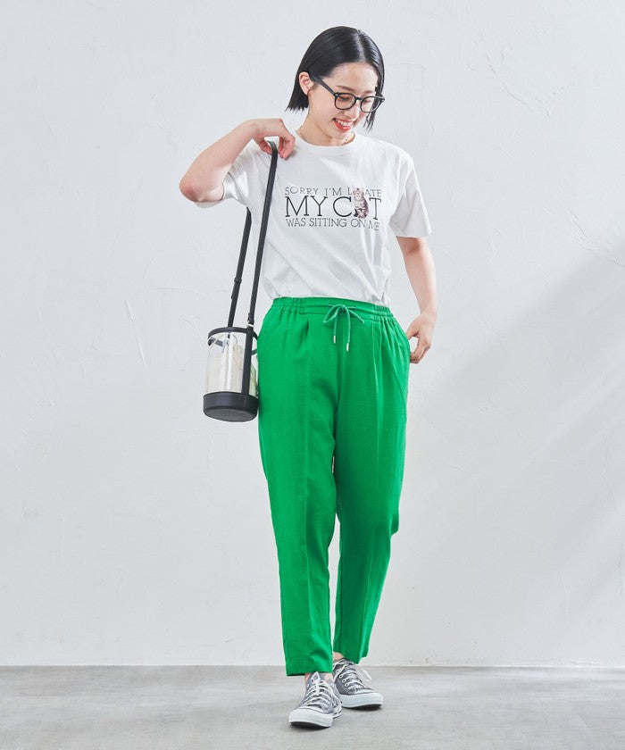 アニマルフォトプリントTシャツ