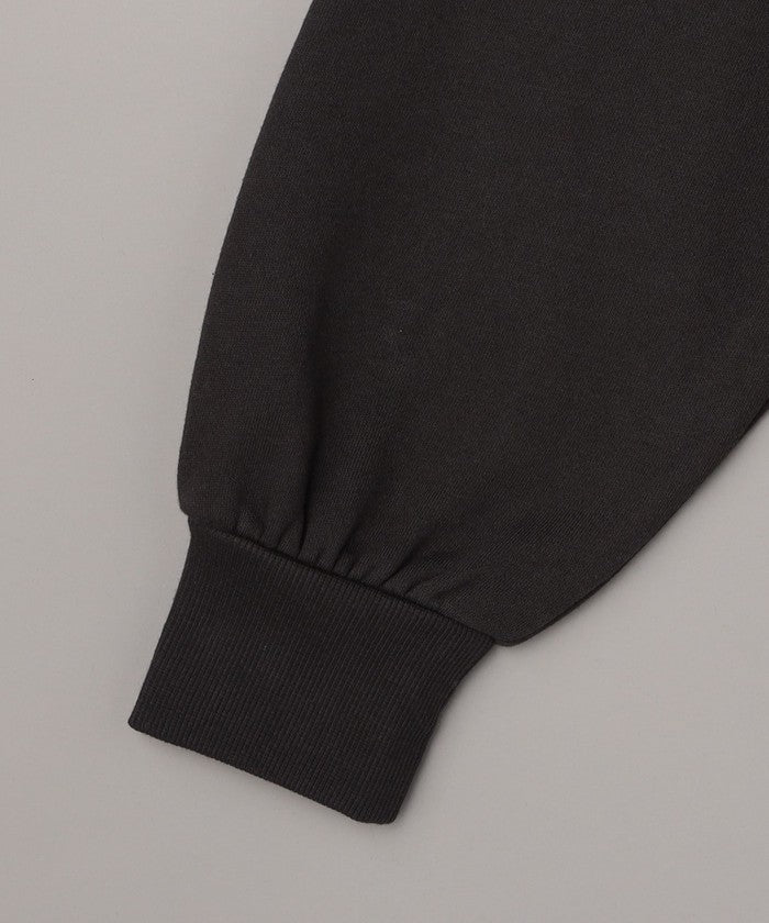 ロゴプリントカンガルーポケット裏毛スウェット