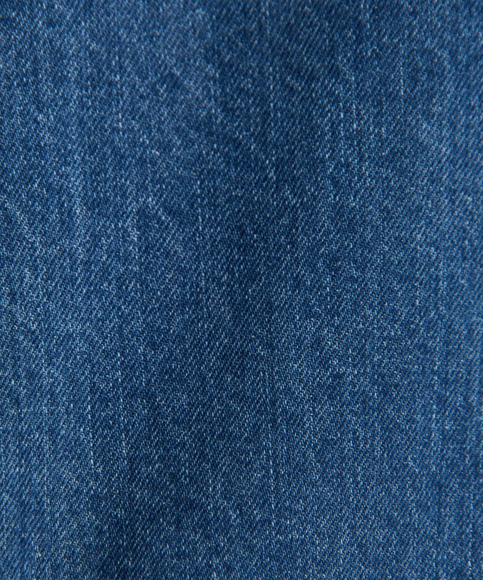 デニムノーカラージャケット