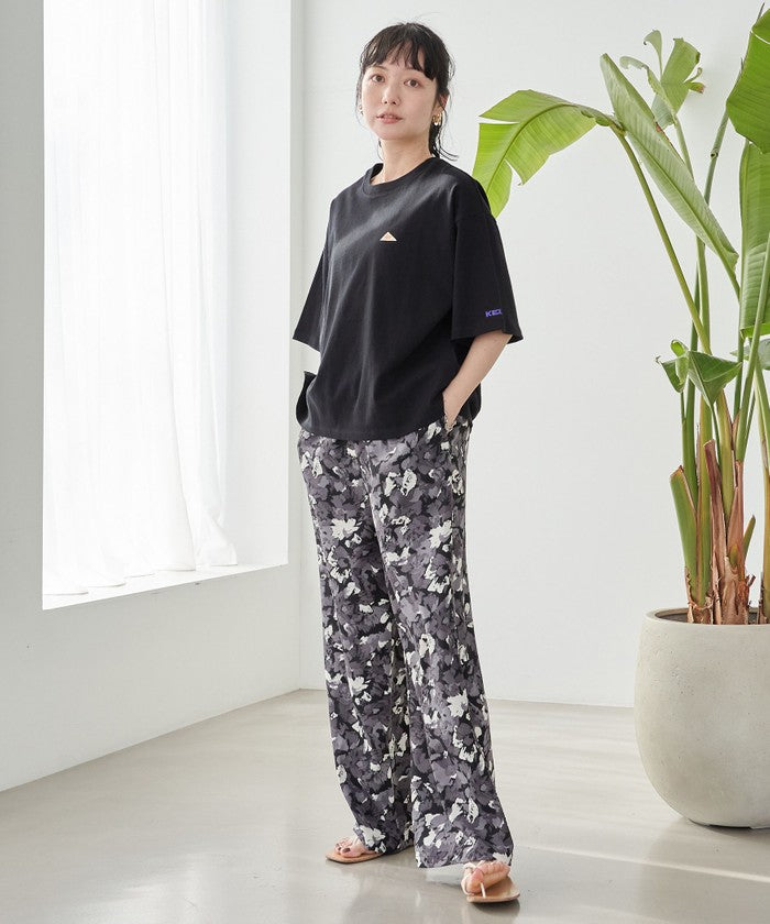 KELTY（ケルティ）別注 ワンポイントロゴ 半端袖Tシャツ WHITE