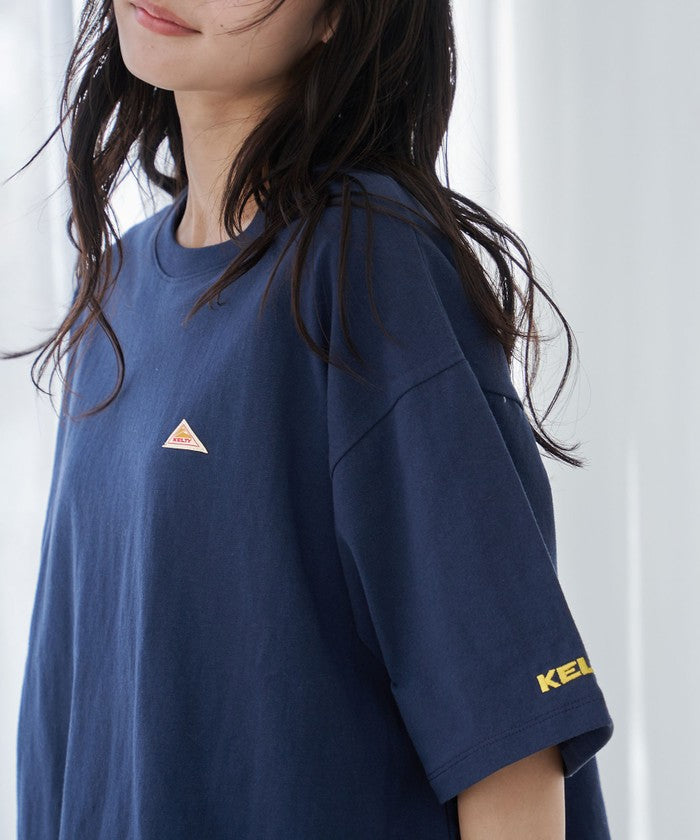 KELTY（ケルティ）別注 ワンポイントロゴ 半端袖Tシャツ WHITE