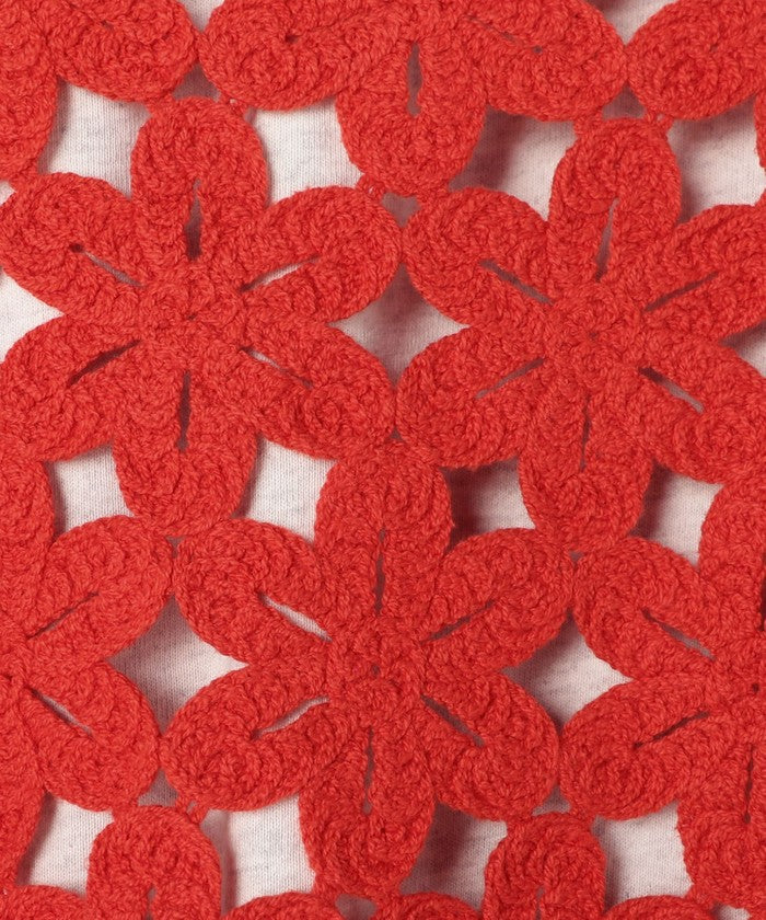 【セットアイテム】 クロシェキャミセットT LT.GRAY