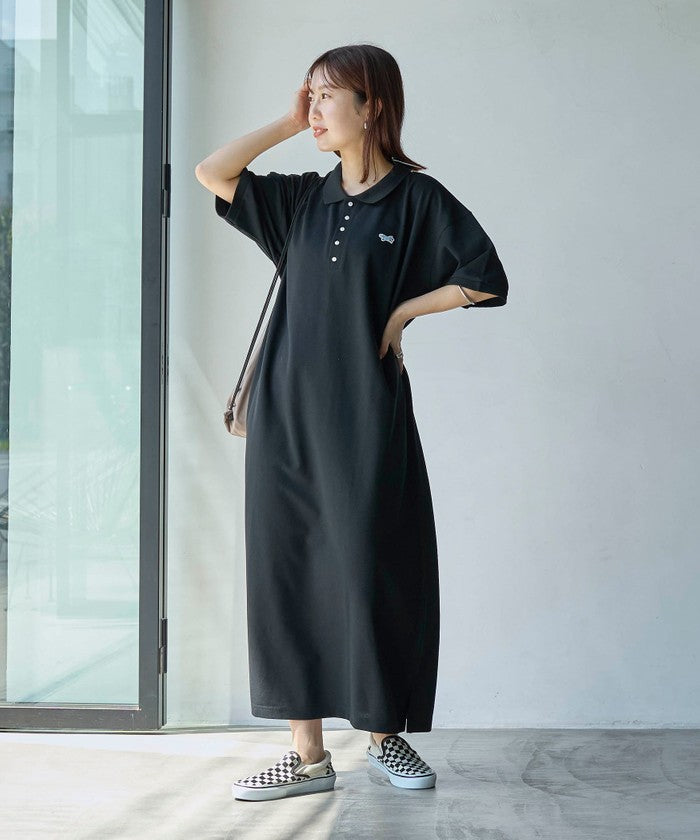 PENNEYS(ぺニーズ)別注 ポロワンピース BLACK