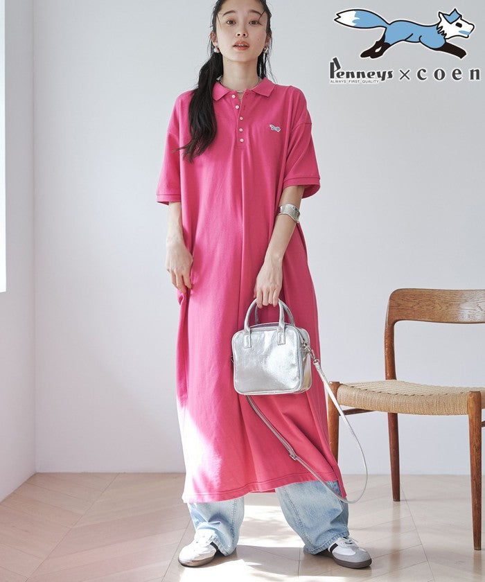 PENNEYS(ぺニーズ)別注 ポロワンピース PINK