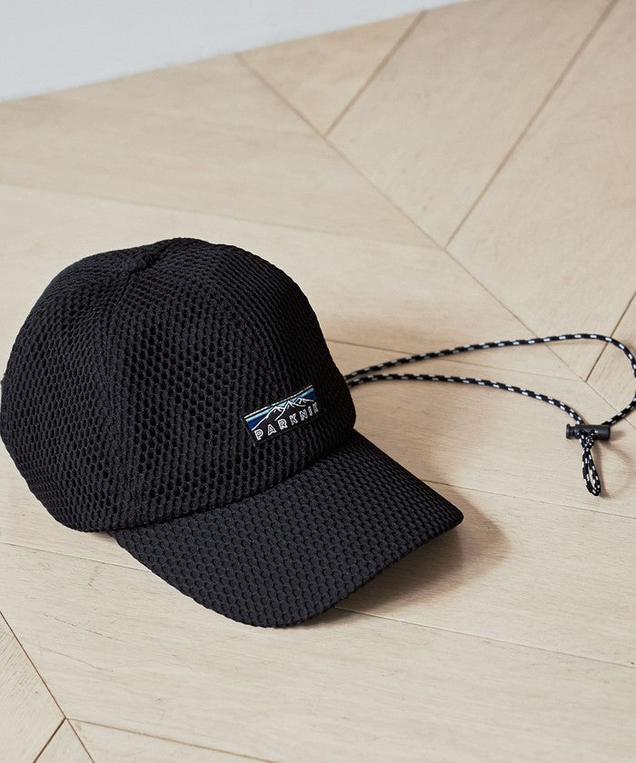 ＜Parknik＞メッシュキャップ BLACK
